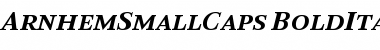 Download ArnhemSmallCaps Bold Font Title Preview