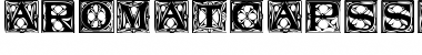 Download AromatCapsSSK Regular Font Title Preview
