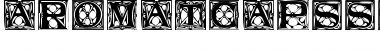 Download AromatCapsSSK Regular Font Title Preview