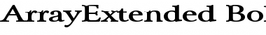 Download ArrayExtended Bold Font Title Preview