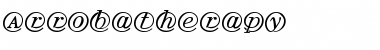 Download Arrobatherapy Regular Font Title Preview