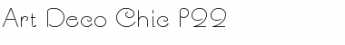 Download Art Deco Chic P22 Regular Font Title Preview