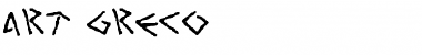 Download Art Greco Regular Font Title Preview