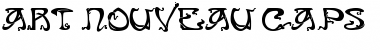 Download Art Nouveau Caps Regular Font Title Preview