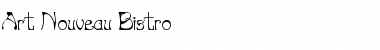 Download Art Nouveau-Bistro Regular Font Title Preview