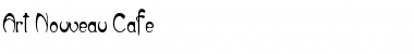 Download Art Nouveau-Cafe Regular Font Title Preview