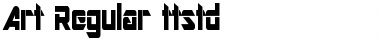 Download Art Regular Font Title Preview