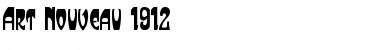 Download Art-Nouveau 1912 Regular Font Title Preview