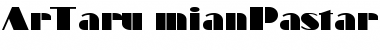 Download ArTarumianPastar Regular Font Title Preview
