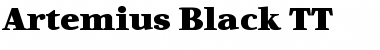 Download Artemius Black TT Regular Font Title Preview