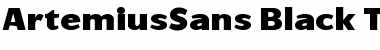 Download ArtemiusSans Black TT Regular Font Title Preview