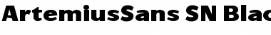 Download ArtemiusSans SN Black TT Regular Font Title Preview