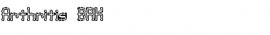 Download Arthritis BRK Regular Font Title Preview