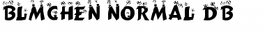 Download Bl*mchen DB Normal Font Title Preview