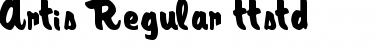 Download Artis Regular Font Title Preview