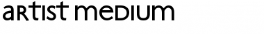 Download Artist Medium Font Title Preview