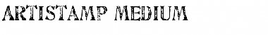 Download Artistamp Medium Regular Font Title Preview