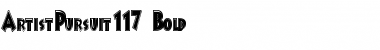 Download ArtistPursuit117 Bold Font Title Preview