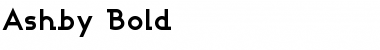 Download Ashby Regular Font Title Preview