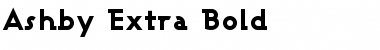 Download Ashby Extra Bold Regular Font Title Preview