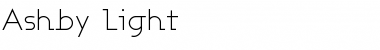 Download Ashby Light Regular Font Title Preview