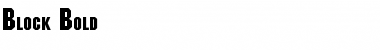 Download Block Bold Font Title Preview