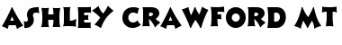 Download Ashley Crawford MT Bold Regular Font Title Preview