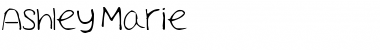 Download Ashley's Handwriting Regular Font Title Preview