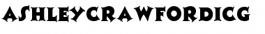 Download AshleyCrawfordICG Medium Font Title Preview