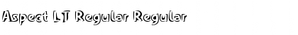 Download Aspect LT Regular Regular Font Title Preview