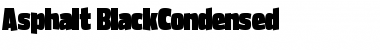 Download Asphalt Regular Font Title Preview