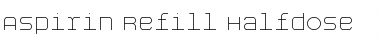 Download Aspirin-Refill Regular Font Title Preview