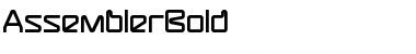 Download AssemblerBold Regular Font Title Preview