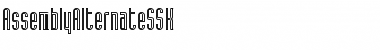 Download AssemblyAlternateSSK Regular Font Title Preview