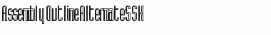 Download AssemblyOutlineAlternateSSK Regular Font Title Preview