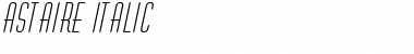 Download Astaire Italic Font Title Preview