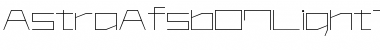 Download AstraAfsb07LightT Regular Font Title Preview