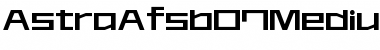 Download AstraAfsb07MediumT Regular Font Title Preview