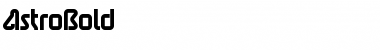 Download AstroBold Regular Font Title Preview