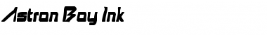 Download Astron Boy Ink Regular Font Title Preview