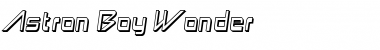 Download Astron Boy Wonder Regular Font Title Preview