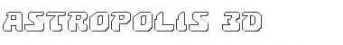 Download Astropolis 3D Regular Font Title Preview