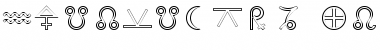 Download AstrotypeP LT Std Outline Regular Font Title Preview