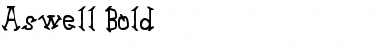 Download Aswell Bold Font Title Preview