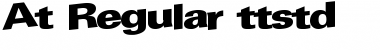 Download At Regular Font Title Preview