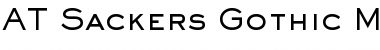 Download ATSackersGothic Regular Font Title Preview