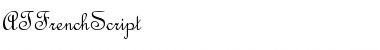 Download ATFrenchScript Regular Font Title Preview