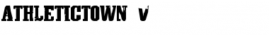 Download AthleticTown v0.1 Regular Font Title Preview