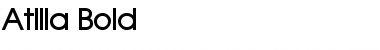 Download Atilla Bold Font Title Preview