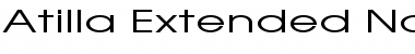 Download Atilla Extended Normal Font Title Preview